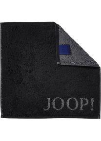 JOOP! Handtücher Classic Doubleface Seiflappen Schwarz 30 x 30 cm