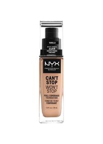 Nyx Cosmetics NYX Professional Makeup Gesichts Make-up Foundation Can't Stop Won't Stop Foundation Nr. 07 Vanilla