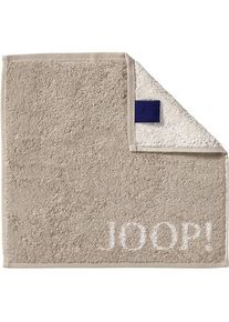 JOOP! Handtücher Classic Doubleface Seiflappen Sand 30 x 30 cm