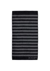 JOOP! Handtücher Classic Stripes Duschtuch Schwarz 80 x 150 cm