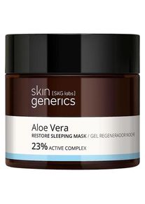 skin generics Gesichtspflege Masken Aloe Vera 23% AktivkomplexRestore Schlafmaske