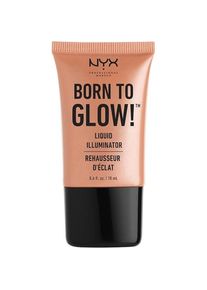 Nyx Cosmetics NYX Professional Makeup Gesichts Make-up Highlighter Born To Glow Liquid Illuminator Nr. 02 Gleam