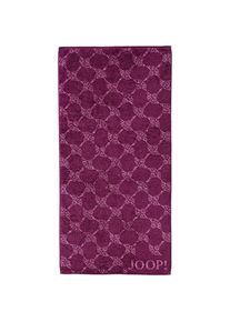 JOOP! Handtücher Cornflower Handtuch Cassis 50 x 100 cm