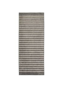 JOOP! Handtücher Classic Stripes Saunatuch Graphit 80 x 200 cm