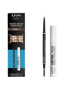 Nyx Cosmetics NYX Professional Makeup Augen Make-up Augenbrauen Geschenkset No. 2 - Augenbrauengel 9 g + Augenbrauenstift 0,09 g