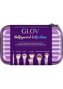 GLOV Make-Up Pinsel Brush Set Lip Brush + Contouring Brush + Blush Brush + Concealer Brush 2x + Cheek & Powder Brush + Multifunction Brush 2x