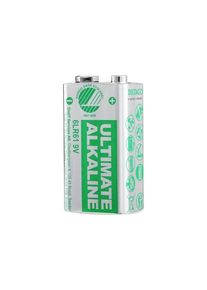 Deltaco Ultimate battery - Nordic Swan ecolabelled - 10 x 6LR61 - Alkaline