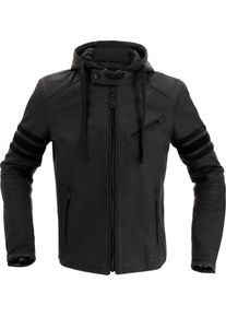 Richa Toulon Black Edition, veste en cuir , couleur: Noir , taille: 46
