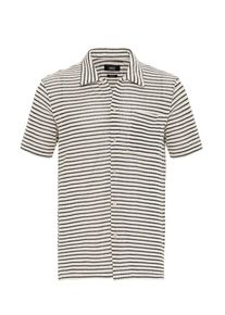 Antioch Heren Overhemd ecru / navy L