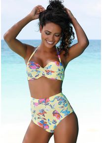 Sunseeker Highwaist-Bikini-Hose »Jam«, höher geschnittene Form