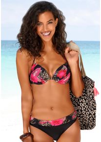 Lascana Push-Up-Bikini-Top »Elsa«, mit floralem Druck