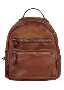 CLUTY Cityrucksack, echt Leder, Made in Italy