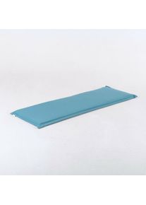 Edenjardin Cojines - Coussin de banc d'extérieur standard couleur en turquoise standard Dimensions: 150x49x5 cm Résistant aux gouttes d'eau