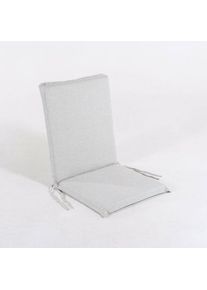 Edenjardin Cojines - Coussin pour chaise de jardin inclinable standard Oléfine couleur gris clair, Dimensions 92x42x4 cm, Ne perd pas de couleur, Hou