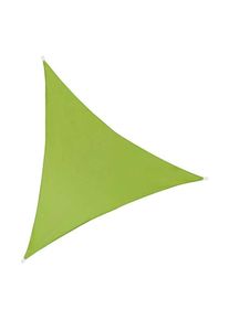 Toile d'ombrage triangulaire 3 mètres Vert anis - Vert anis