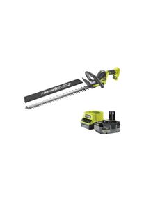 Pack Ryobi Taille-haies Linea 18V One+ LINEA 55cm RY18HT55A-0 - 1 Batterie 4.0Ah - 1 Chargeur rapide RC18120-140X