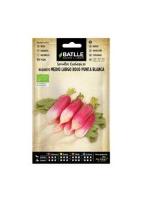 Semillas Batlle - De longueur moyenne de radis rouges p. blanc
