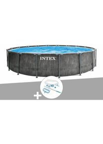 Intex - Kit piscine tubulaire Baltik ronde 5,49 x 1,22 m + Kit d'entretien