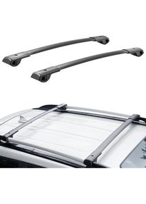 VEVOR Barres de Toit Transversales 2PCs Compatible avec Subaru Forester 2014-2022 Porte-Bagages Voiture en Alu Charge 90,7 kg Galerie de Toit