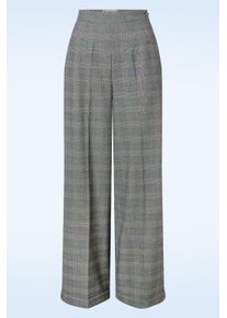 Collectif Clothing Gerilynn Prince of Wales Hose in Grau