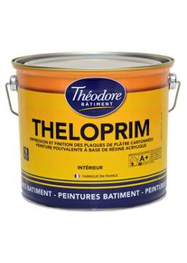 Sous-couche d'impression acrylique Ecolabel sur plaques de plâtres et dérivés : Theloprim - - 3L