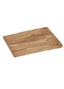 Meubletmoi - Planche à découper rectangulaire 30 cm en bois de Teck - melba