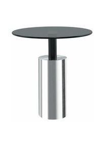 Table D'appoint Design rosanna 50cm Gris & Argent - Paris Prix