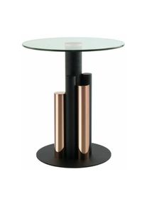 Paris Prix - Table D'appoint Design paula 50cm Rose