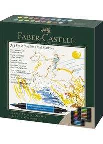 Faber-Castell - India ink PAP Dual Marker (20 pcs) (162020)