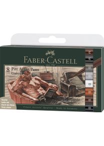 Faber-Castell - India ink Pitt Artist Pen Classical (8 pcs) (167172)