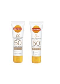 Carroten - 2 x Face CC Cream SPF 50 50 ml