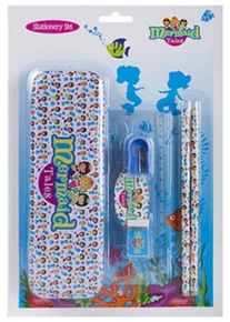 Pappersset - Mermaid World 5 delar