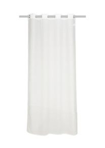Tom Tailor Unisex Basic Ösenschal Vorhang, weiß, Gr. 140/250, polyester