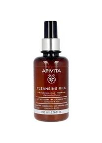 Apivita - 3 In 1 Reinigungsmilch Gesicht Und Augen Gesichtsreiniger Und Make-up-entferner 200 ml Damen