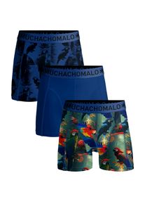 MUCHACHOMALO Heren 3-pack boxershorts print/effen