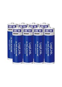 Logilink Ultra Power AA alkaline batteries LR6 Mignon 1.5V 8pcs