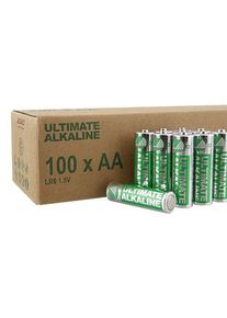 Deltaco Ultimate Alkaline batteries LR6/AA size 100-pack