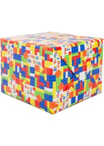 UNIQUE Omslagspapper - byggstensfest 1,52m x 76cm