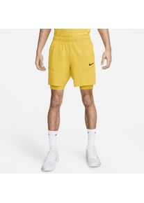 NikeCourt Slam Dri-FIT tennisshorts voor heren - Geel