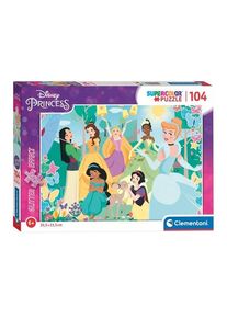 Clementoni Glitter Puzzle Disney Princess 104pcs. Boden