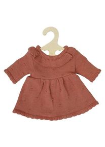 Heless Doll Knit Dress Peach 28-35 cm