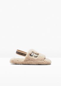 Disney Mikki Hiiri -sisäkengät, beige, 40, bonprix