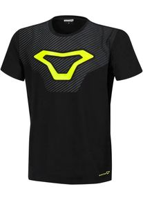 Macna Logo, t-shirt , cor: Preto/Amarelo Néon , tamanho: S