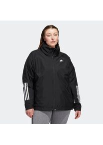 Adidas BSC 3-Stripes RAIN.RDY Jacket (Plus Size)