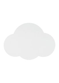 TK Lighting Wandlampe Cloud, weiß, Stahl, indirektes Licht, 38 x 27 cm