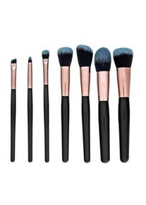 MIMO Makeup Brush Set Black 7 Pcs set perii machiaj