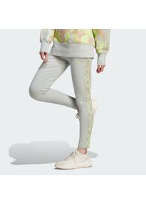 Adidas Floral Graphic 3-Streifen Leggings