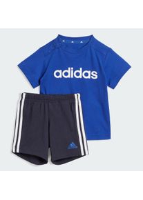 Adidas Essentials Lineage Organic Cotton T-Shirt und Shorts Set
