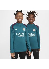 Paris Saint-Germain Strike Nike Dri-FIT voetbaltrainingstop voor kids - Groen