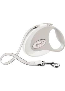 Flexi Style S leash 3 m 12 kg white